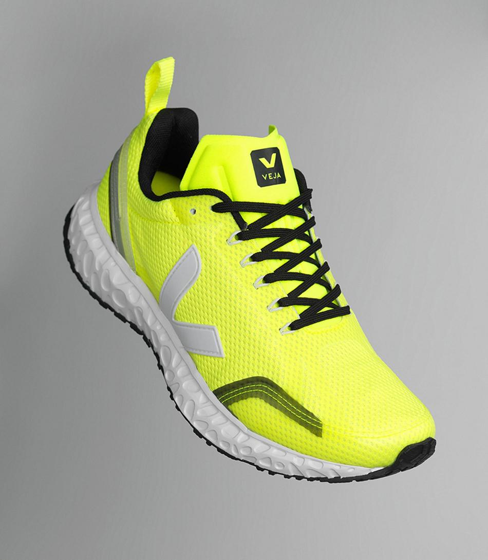 Veja Condor Mesh Jaune Fluo Adults Outlet Vita | QSEWA44058