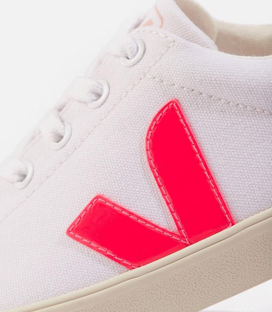 Veja Esplar Se Canvas Rose Fluo Petale Adults Outlet Vita Rosa | SENEJ77604