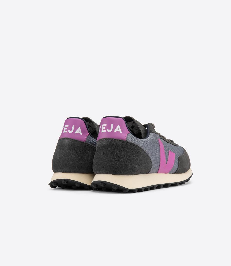 Veja Rio Branco Alveomesh Concrete Ultraviolet Adults Outlet Svarta | ASEDF50481