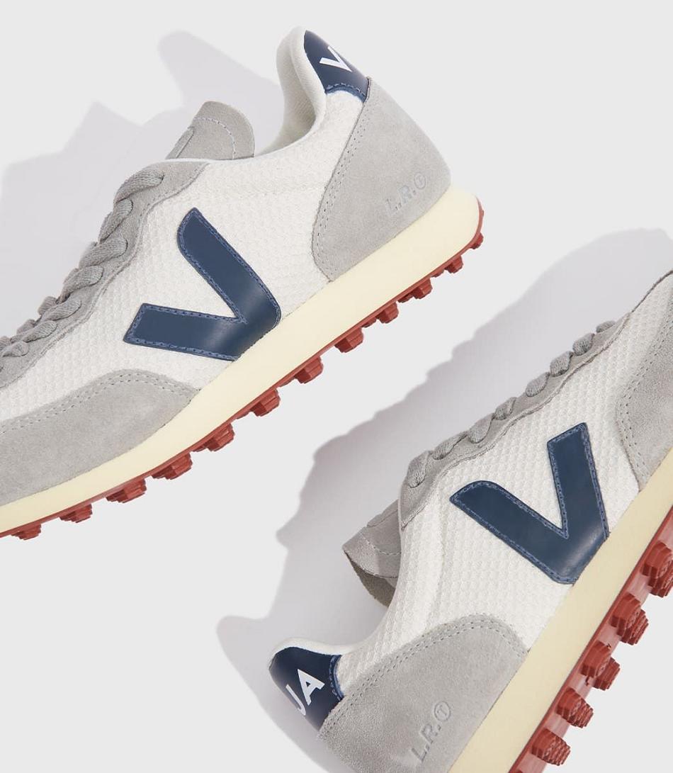 Veja Rio Branco Hexamesh Gravel Nautico Oxford Adults Outlet Grå | FSEUI19376