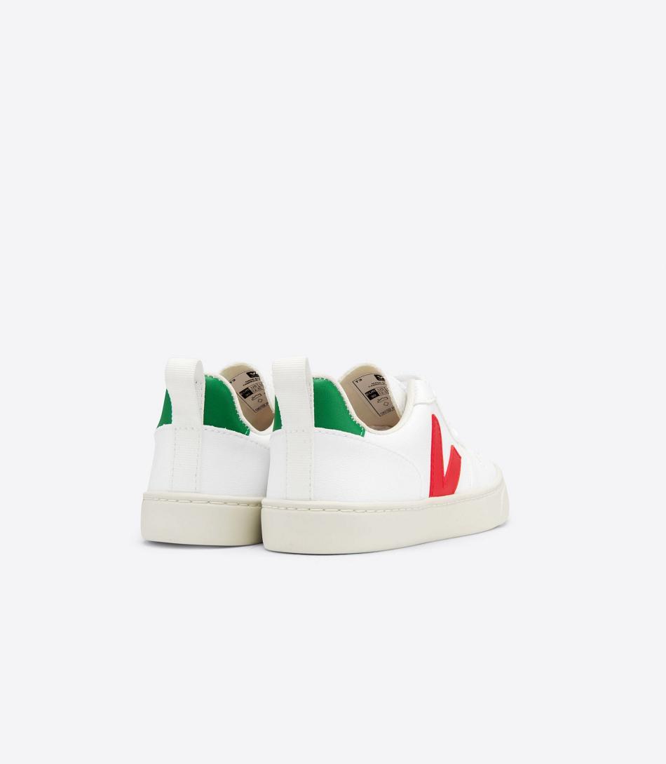 Veja V-10 Laces Cwl Pekin Emeraude Kids Outlet Vita | SEQAV90671