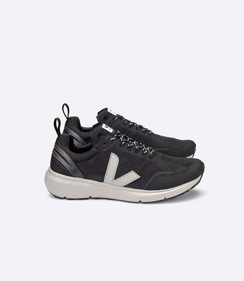 Veja Condor 2 Alveomesh Oxford Sole Stabila Löparskor Sneakers Svarta Grå | QSEUV78037