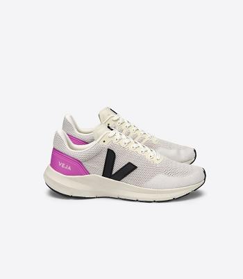 Veja Marlin V-knit Chalk Ultraviolet Adults Outlet Svarta | SEQAV32528