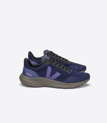 Veja Marlin V-knit Nil Kaki Sole Adults Outlet Lila | SEJKU85501