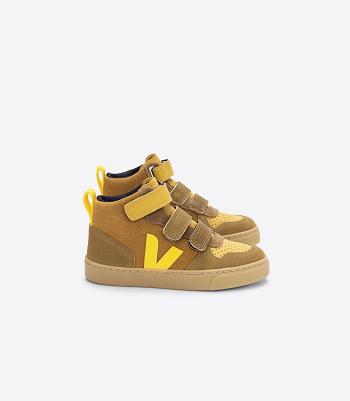 Veja Mid Mocka Multico Camel Tonic V-10 Barn Bruna | SEEGJ68424