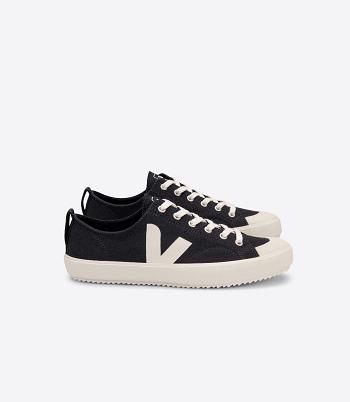 Veja Nova Canvas Pierre Adults Vegan Svarta | GSEEC76953