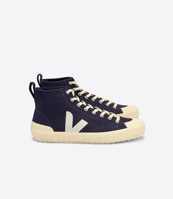 Veja Nova Ht Canvas Nautico Butter Sole Adults Outlet Indigo | YSEGT72083