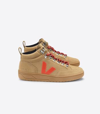 Veja Roraima Mocka Desert Gum Sole Adults Outlet Orange | SEJZR36315