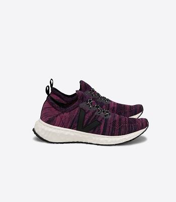 Veja Thunderbird V-knit Mix Ultraviolet Adults Outlet Svarta | ZSEMJ56812