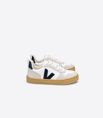 Veja V-10 Laces Cwl Nautico Kids Outlet Vita | FSEUI43093