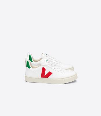 Veja V-10 Laces Cwl Pekin Emeraude Kids Outlet Vita | SEQAV90671